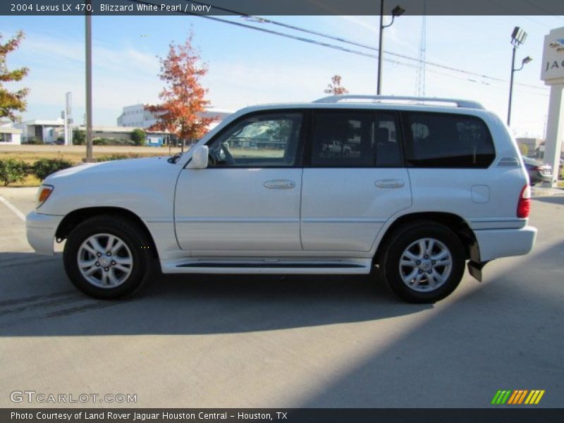 Blizzard White Pearl / Ivory 2004 Lexus LX 470