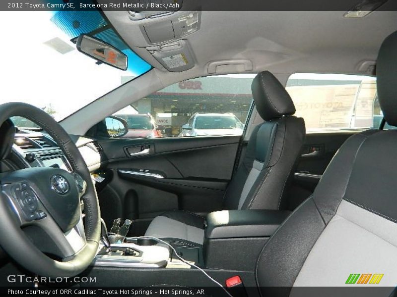 Barcelona Red Metallic / Black/Ash 2012 Toyota Camry SE