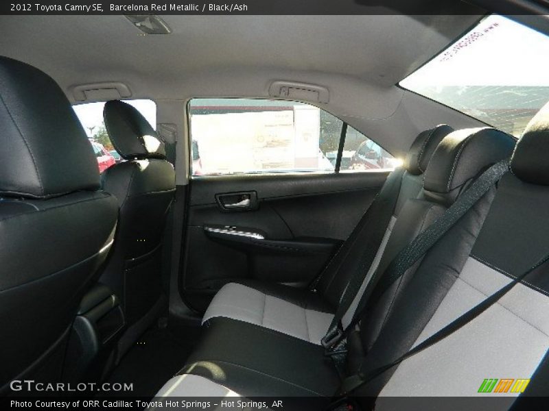 Barcelona Red Metallic / Black/Ash 2012 Toyota Camry SE