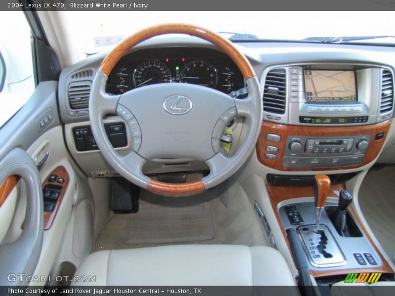 Blizzard White Pearl / Ivory 2004 Lexus LX 470