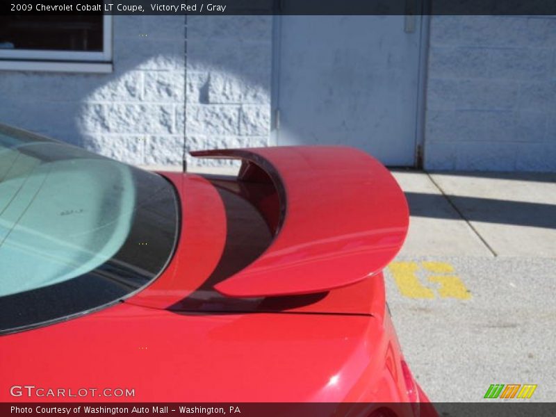 Victory Red / Gray 2009 Chevrolet Cobalt LT Coupe