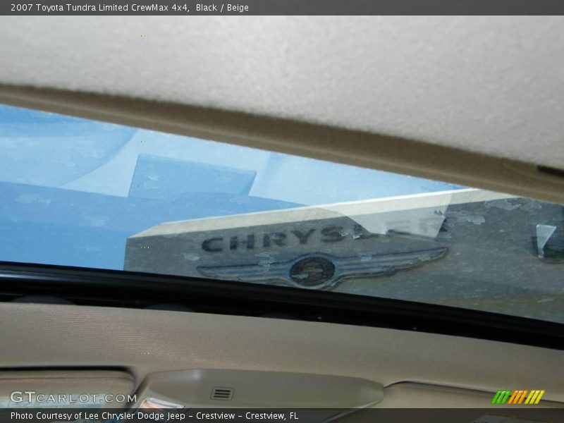 Black / Beige 2007 Toyota Tundra Limited CrewMax 4x4