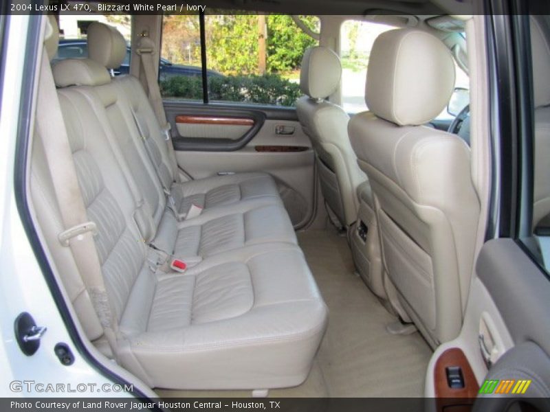 Blizzard White Pearl / Ivory 2004 Lexus LX 470