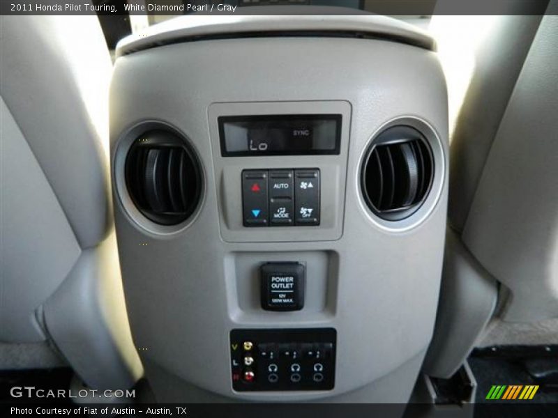 White Diamond Pearl / Gray 2011 Honda Pilot Touring