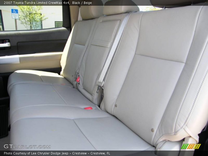 Black / Beige 2007 Toyota Tundra Limited CrewMax 4x4