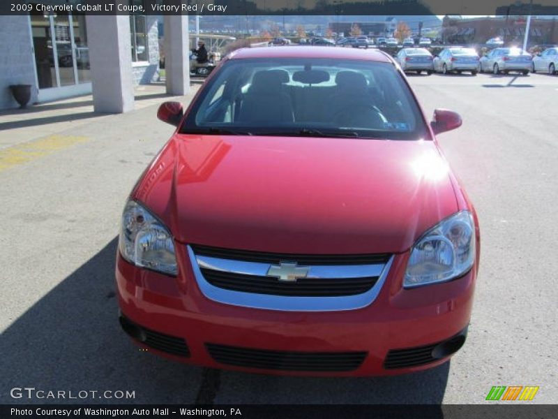 Victory Red / Gray 2009 Chevrolet Cobalt LT Coupe