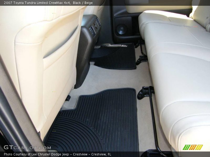 Black / Beige 2007 Toyota Tundra Limited CrewMax 4x4