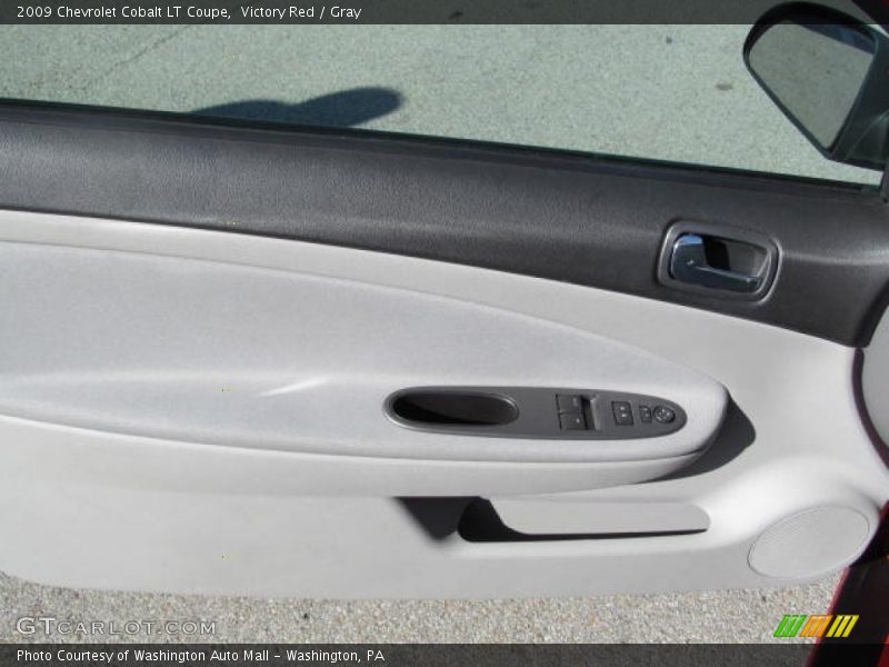 Victory Red / Gray 2009 Chevrolet Cobalt LT Coupe