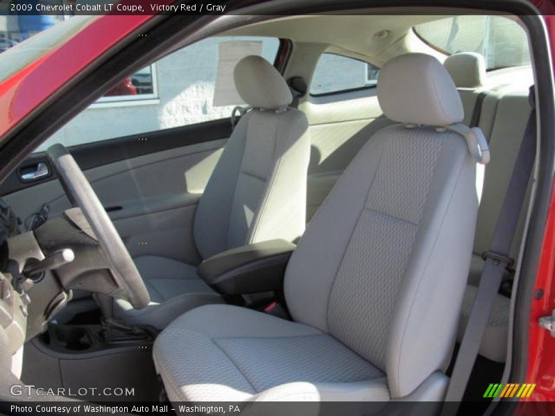 Victory Red / Gray 2009 Chevrolet Cobalt LT Coupe