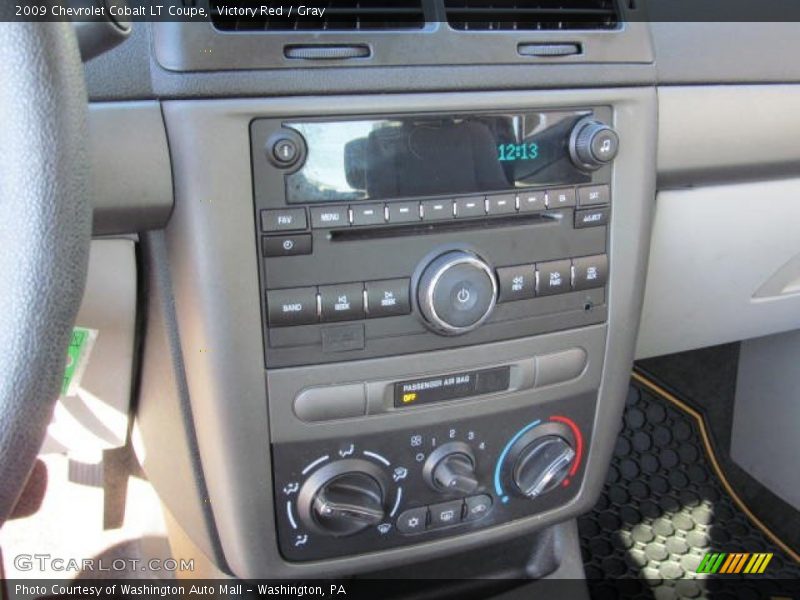 Victory Red / Gray 2009 Chevrolet Cobalt LT Coupe