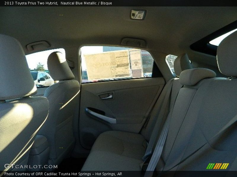 Nautical Blue Metallic / Bisque 2013 Toyota Prius Two Hybrid