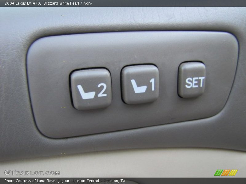 Blizzard White Pearl / Ivory 2004 Lexus LX 470