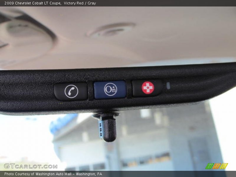 Victory Red / Gray 2009 Chevrolet Cobalt LT Coupe