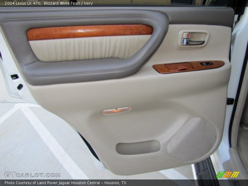 Blizzard White Pearl / Ivory 2004 Lexus LX 470