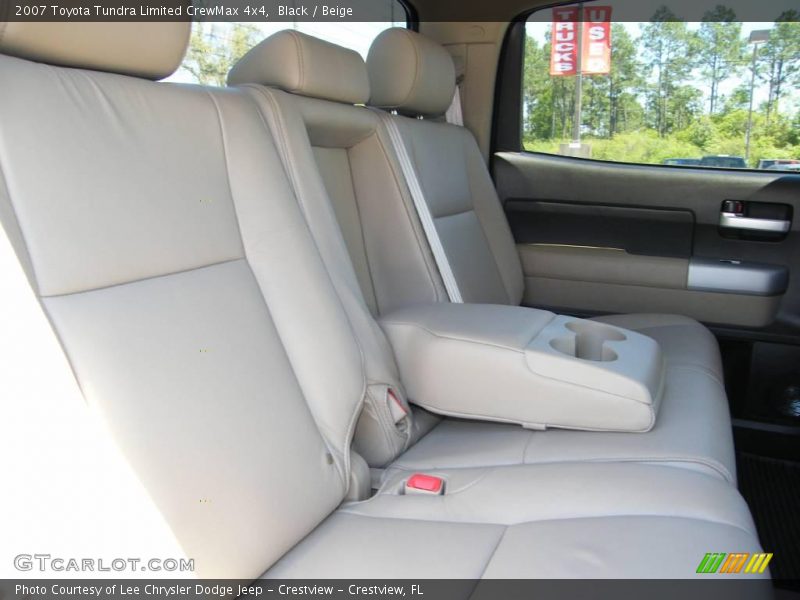 Black / Beige 2007 Toyota Tundra Limited CrewMax 4x4