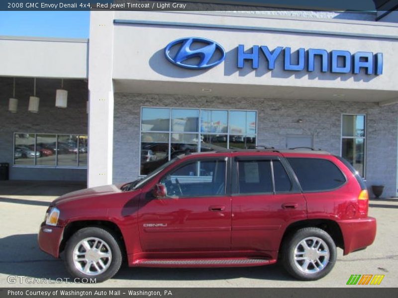 Red Jewel Tintcoat / Light Gray 2008 GMC Envoy Denali 4x4