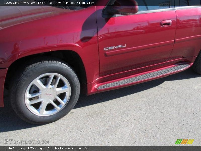 Red Jewel Tintcoat / Light Gray 2008 GMC Envoy Denali 4x4
