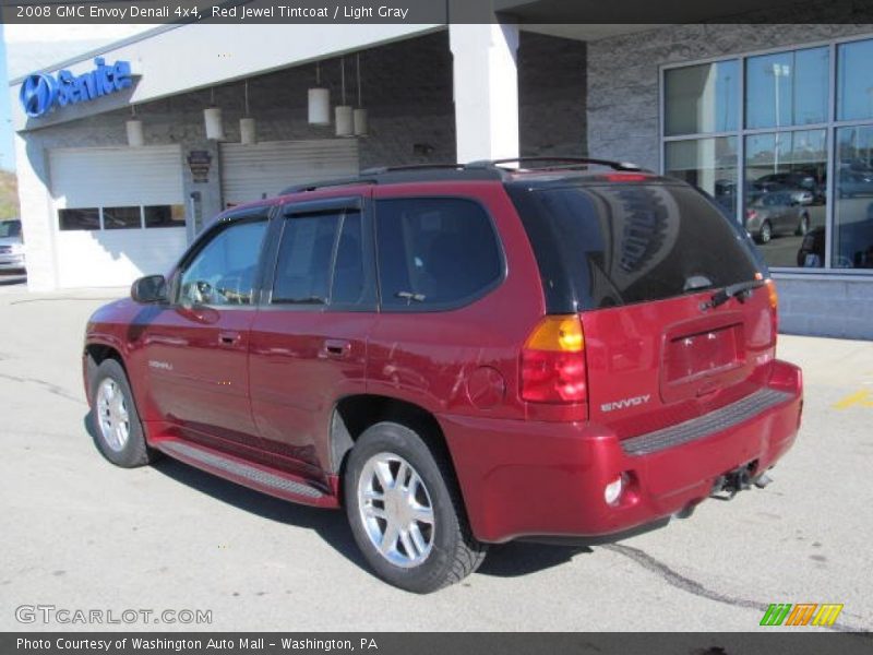 Red Jewel Tintcoat / Light Gray 2008 GMC Envoy Denali 4x4