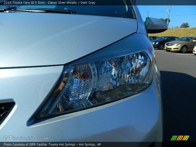 Classic Silver Metallic / Dark Gray 2013 Toyota Yaris SE 5 Door