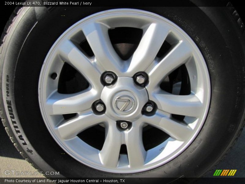 Blizzard White Pearl / Ivory 2004 Lexus LX 470