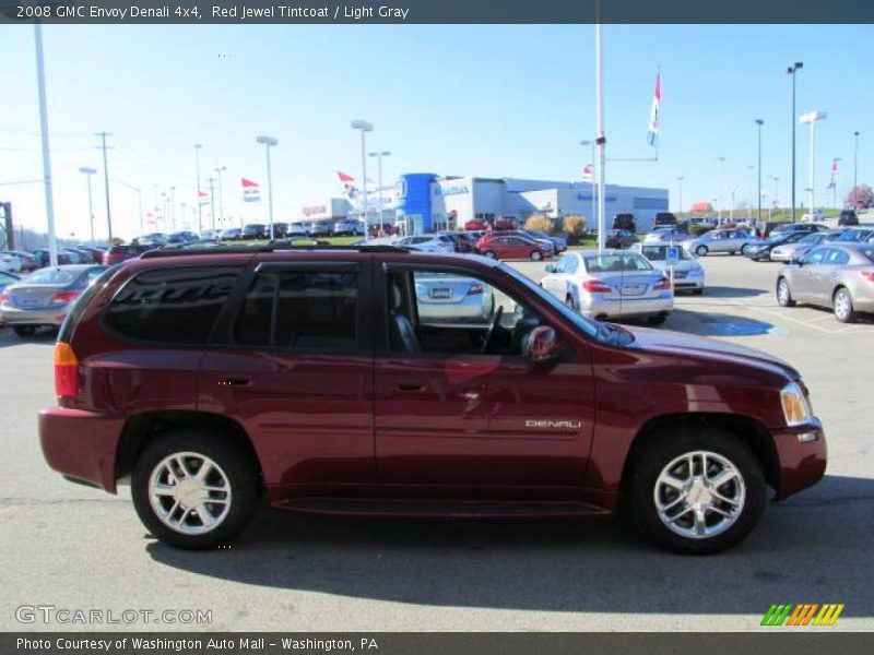 Red Jewel Tintcoat / Light Gray 2008 GMC Envoy Denali 4x4