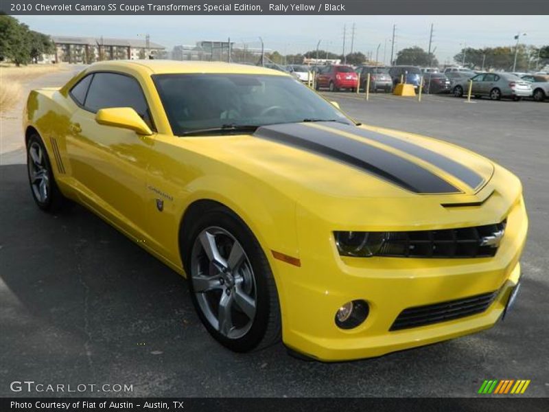 Front 3/4 View of 2010 Camaro SS Coupe Transformers Special Edition
