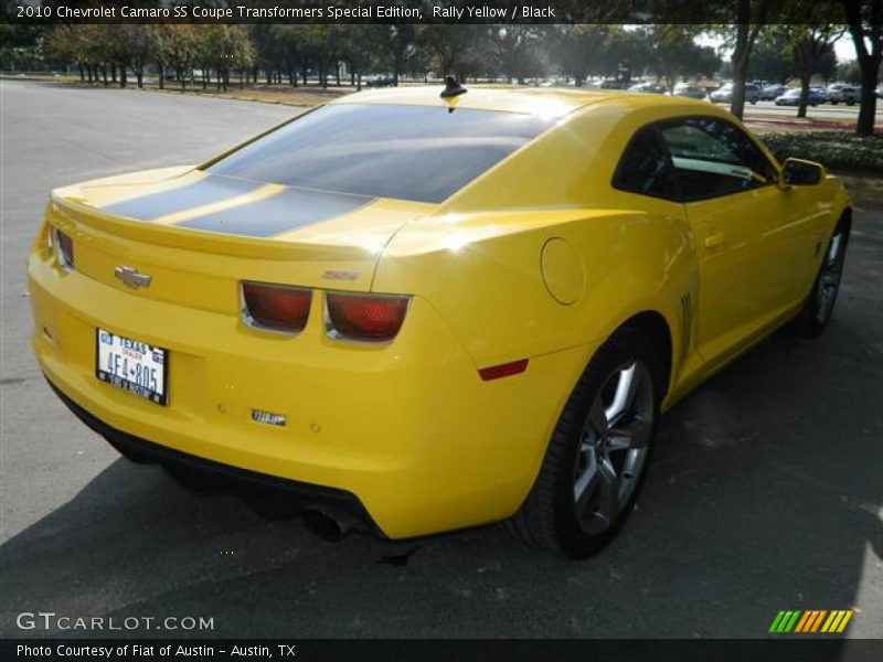 Rally Yellow / Black 2010 Chevrolet Camaro SS Coupe Transformers Special Edition
