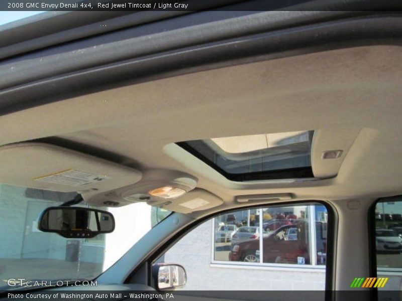 Red Jewel Tintcoat / Light Gray 2008 GMC Envoy Denali 4x4
