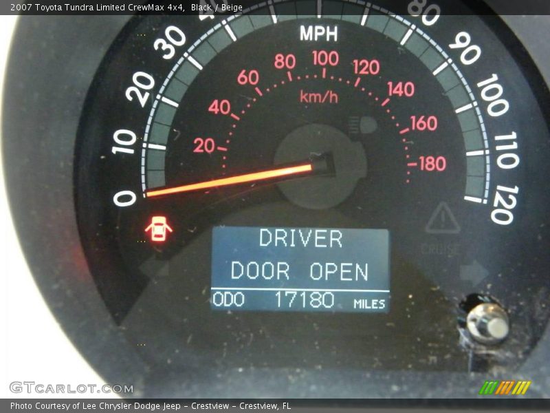 Black / Beige 2007 Toyota Tundra Limited CrewMax 4x4