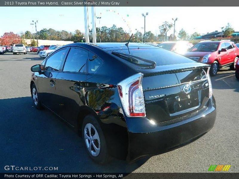 Classic Silver Metallic / Misty Gray 2013 Toyota Prius Two Hybrid