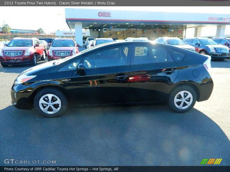 Classic Silver Metallic / Misty Gray 2013 Toyota Prius Two Hybrid