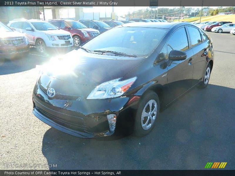 Classic Silver Metallic / Misty Gray 2013 Toyota Prius Two Hybrid