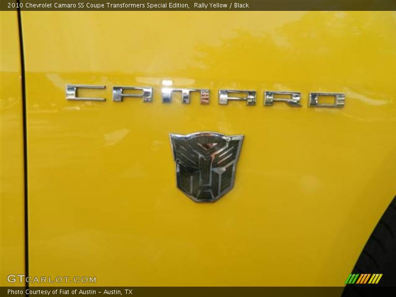Camaro Transformers logo - 2010 Chevrolet Camaro SS Coupe Transformers Special Edition