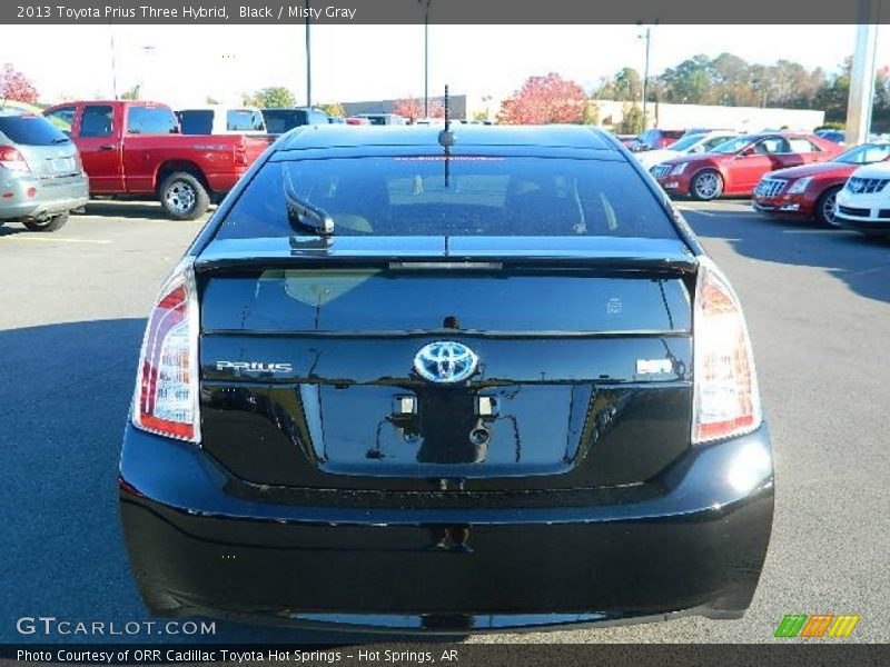 Black / Misty Gray 2013 Toyota Prius Three Hybrid