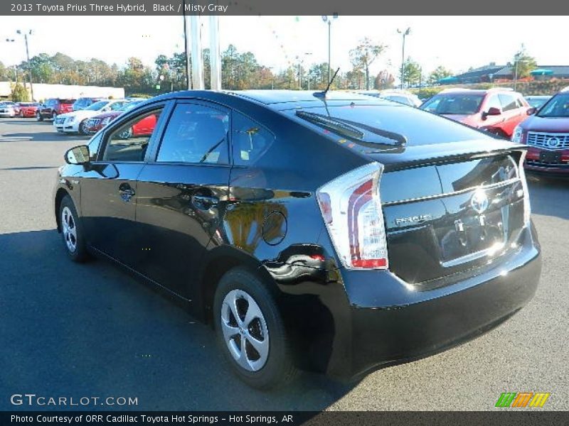 Black / Misty Gray 2013 Toyota Prius Three Hybrid