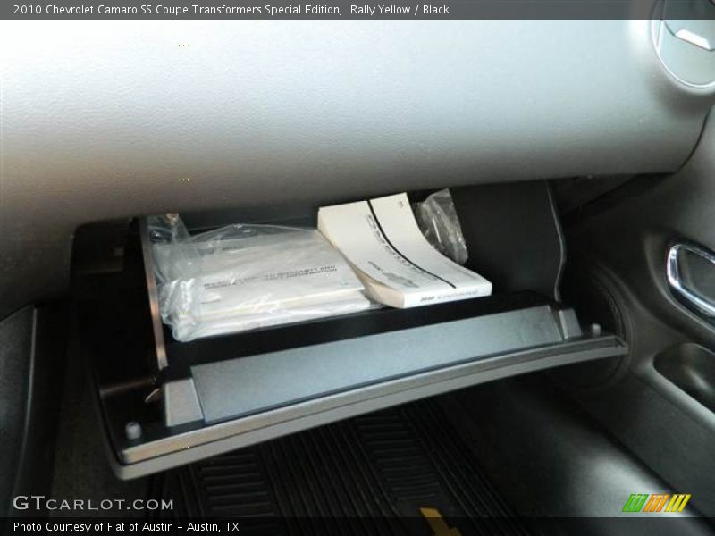 Rally Yellow / Black 2010 Chevrolet Camaro SS Coupe Transformers Special Edition