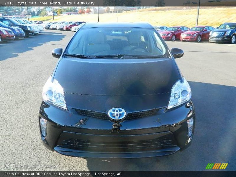Black / Misty Gray 2013 Toyota Prius Three Hybrid