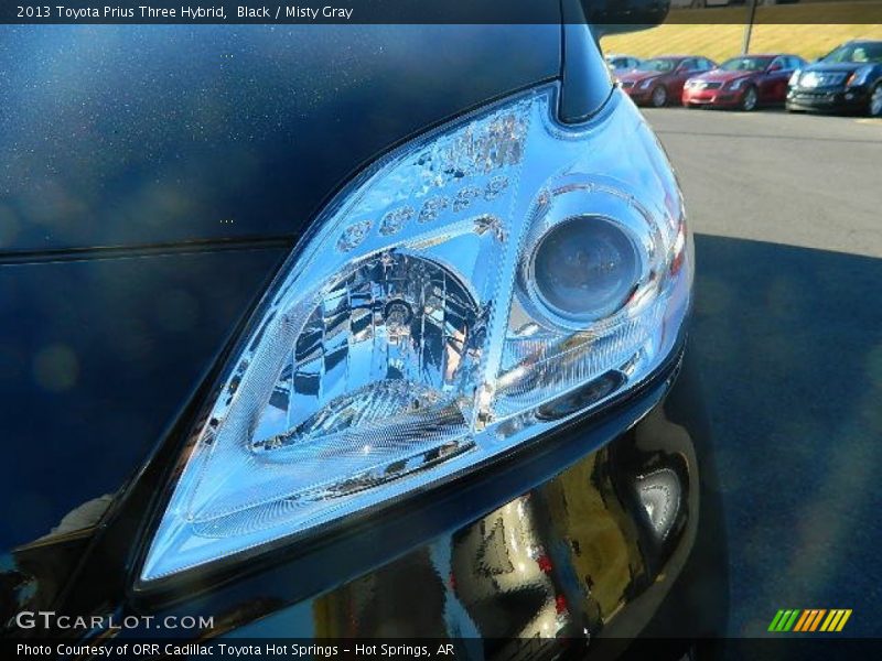 Black / Misty Gray 2013 Toyota Prius Three Hybrid