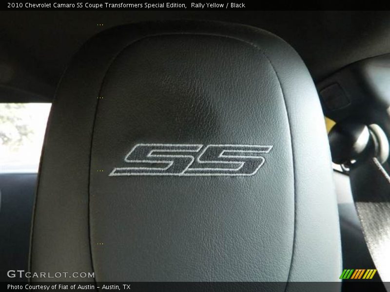 Rally Yellow / Black 2010 Chevrolet Camaro SS Coupe Transformers Special Edition