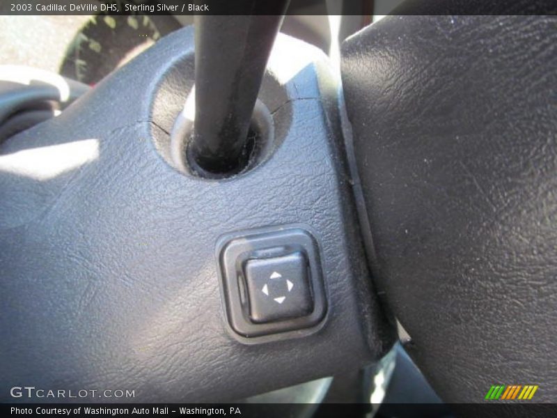 Sterling Silver / Black 2003 Cadillac DeVille DHS