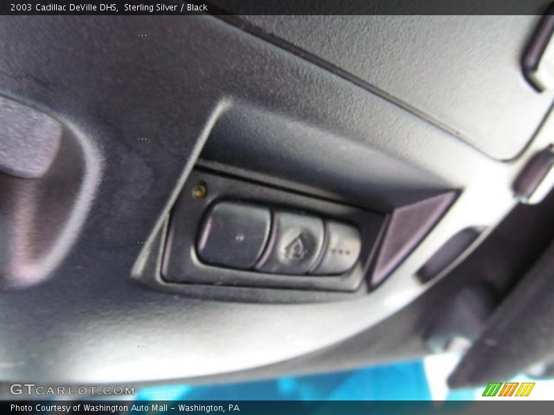 Sterling Silver / Black 2003 Cadillac DeVille DHS