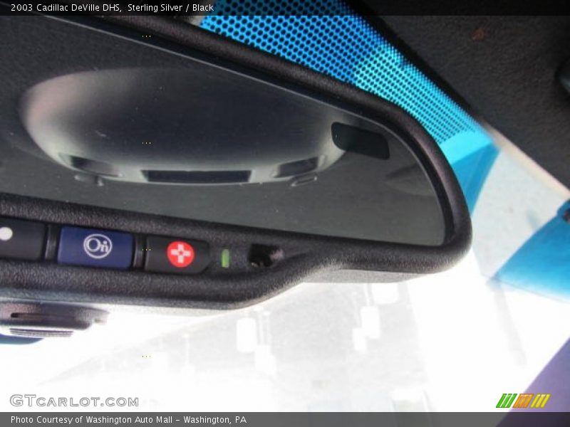Sterling Silver / Black 2003 Cadillac DeVille DHS