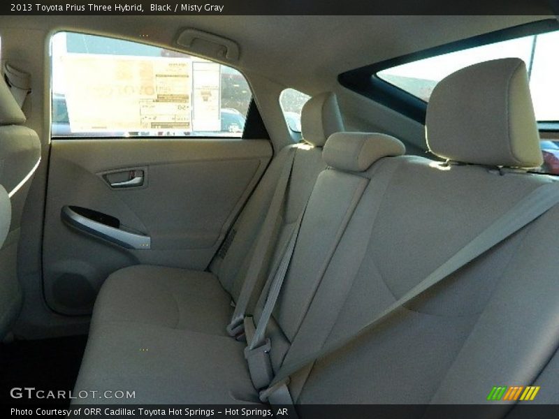 Black / Misty Gray 2013 Toyota Prius Three Hybrid