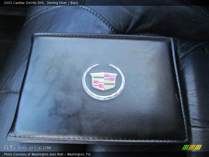 Sterling Silver / Black 2003 Cadillac DeVille DHS