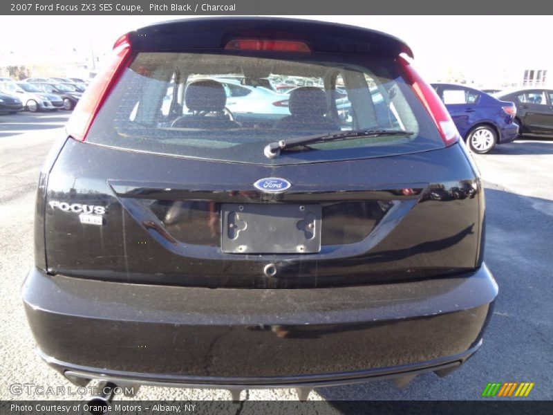 Pitch Black / Charcoal 2007 Ford Focus ZX3 SES Coupe