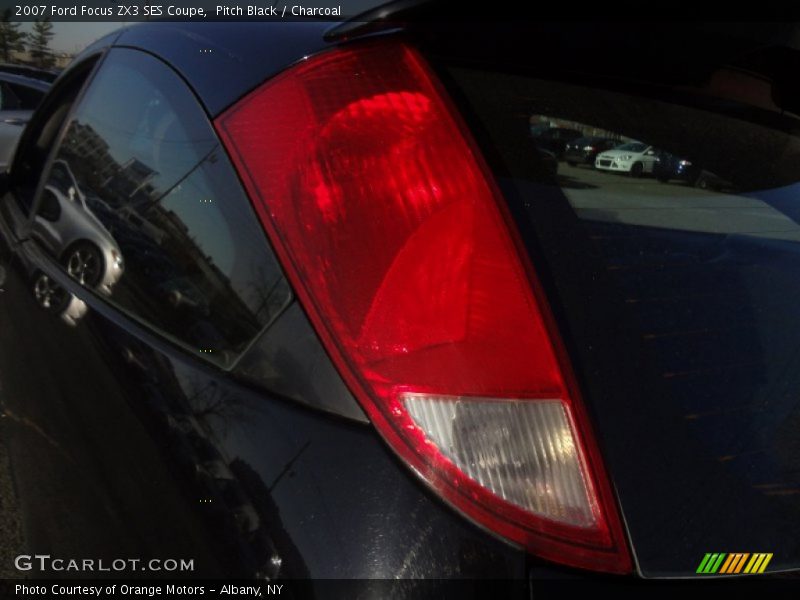 Pitch Black / Charcoal 2007 Ford Focus ZX3 SES Coupe