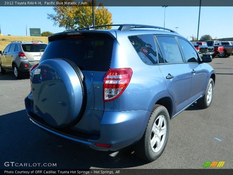 Pacific Blue Metallic / Ash 2012 Toyota RAV4 I4