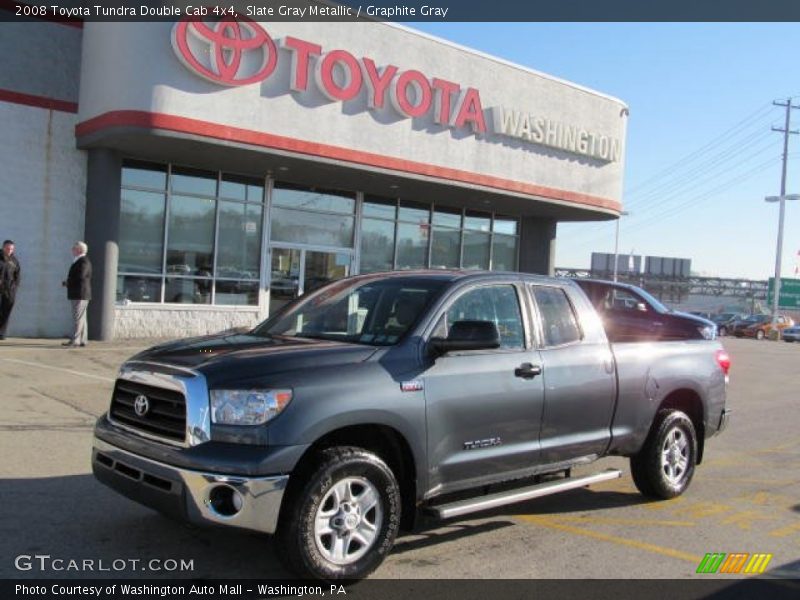 Slate Gray Metallic / Graphite Gray 2008 Toyota Tundra Double Cab 4x4