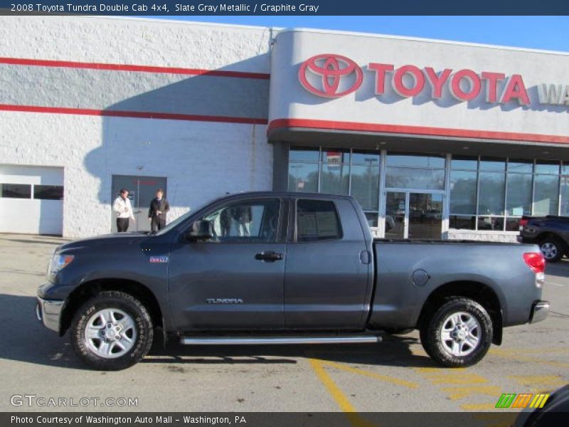 Slate Gray Metallic / Graphite Gray 2008 Toyota Tundra Double Cab 4x4