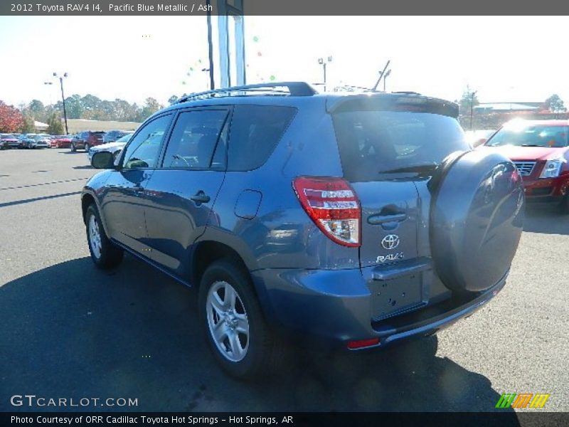 Pacific Blue Metallic / Ash 2012 Toyota RAV4 I4
